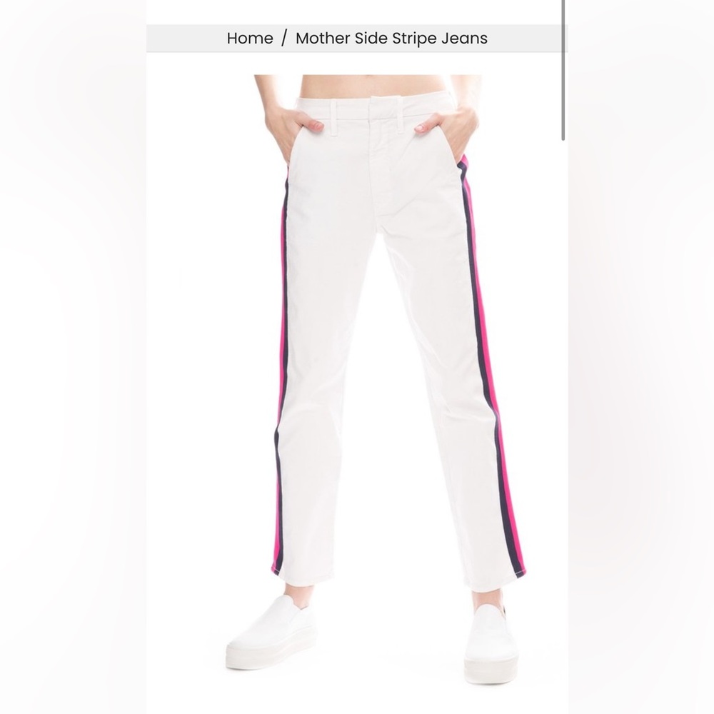 Mother Denim The Straight Shaker Side - pants (not jeans)